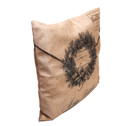 Poduszka Świąteczna Wianek 3D 45cm